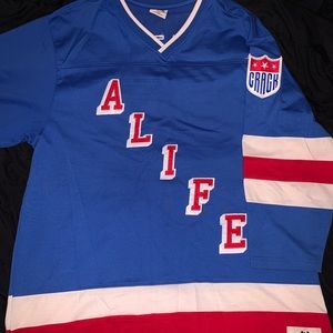 Alife HomeTeam Jersey J.Cole Forest Hills DR 2014 Cover Hockey Jersey